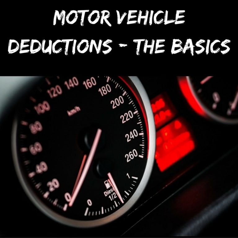Motor Vehicle Deductions The Basics Lemonade Beach